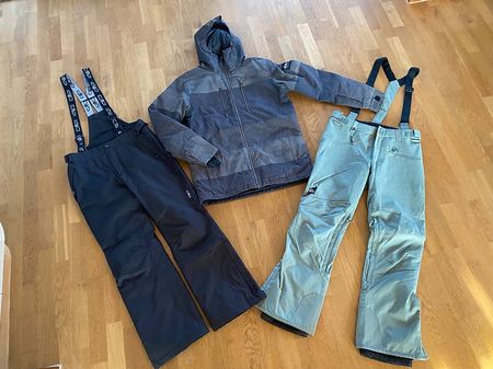 Skijacke und Skihosen, Gr.M , neuwertig 