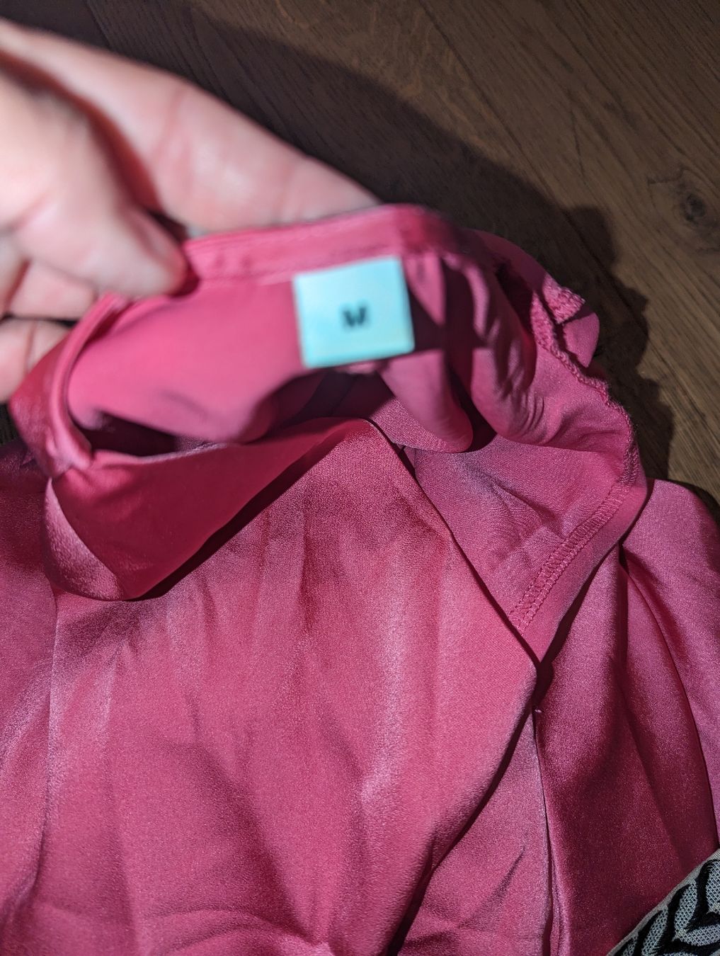 Tops: pinkes  Blusentop mit Wasserfallausschnitt Oversize M, passt – Neu (gemäss Beschreibung) aus Altendorf von Eistoelter 5