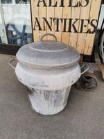 Antiker Wäschekochtopf, Wäschehafen, Wäschetopf, Antiker Top