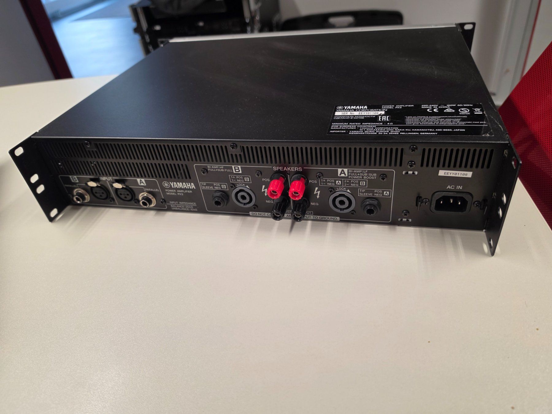 Yamaha Verstärker: Yamaha PX3 DSP ENDSTUFE – Gebraucht aus Hindelbank von Corrado87 2