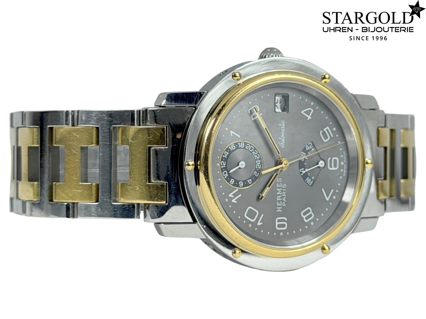 Hermès Uhren: Hermès Clipper Power Reserve CL5.720 – Gebraucht aus Zürich von Stargold-Uhren 2