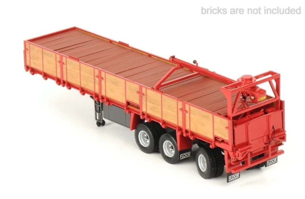 WSI Models Kit di modellismo & Modellini statici: Scale model Classic brick trailer Wsi Models 13-1020 - 1/50 – Nuovo e nell'imballaggio originale da Lausanne venduto da Techobby 2