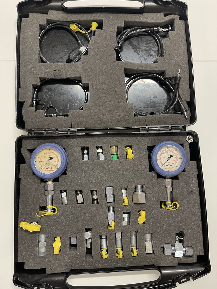 Misurare: Hydraulik-Prüfkoffer / Hydraulik-Messkoffer – Usato da Zürich venduto da Syossmen 5