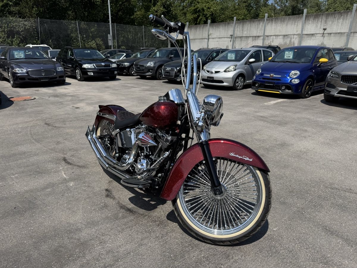 Harley-Davidson Cruisers: HARLEY-DAVIDSON FLSTC Softail – D'occasion à Chur par alt_lwl9