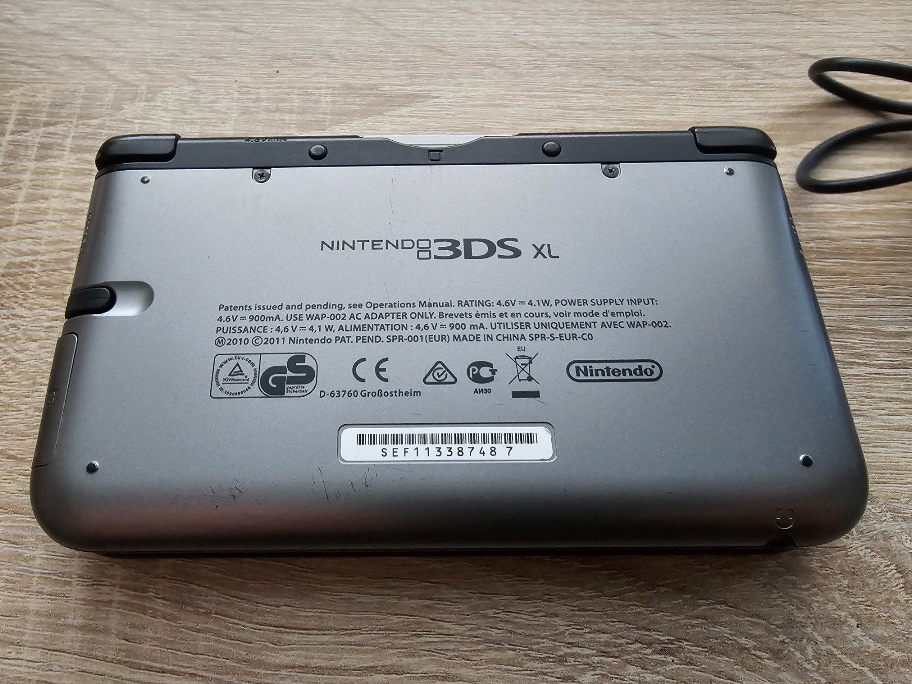 Nintendo Konsolen: Nintendo 3DS XL grau mit 2 GB Speicherkarte – Gebraucht aus Sempach von Knuckles17 3