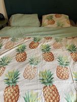 Bettwäsche Ananas Print, neuwertig