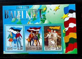 EESTI EDTLAND ESTONIE  Block ** 1999
