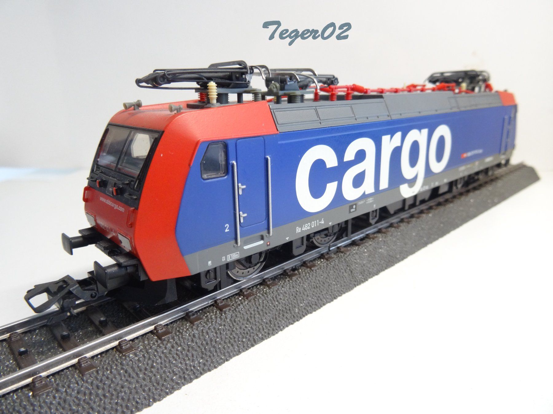 Märklin Modelleisenbahnen: Märklin H0 36851 BR 482 Cargo E-Lok Digi – Neu (gemäss Beschreibung) aus Hochdorf von Teger02