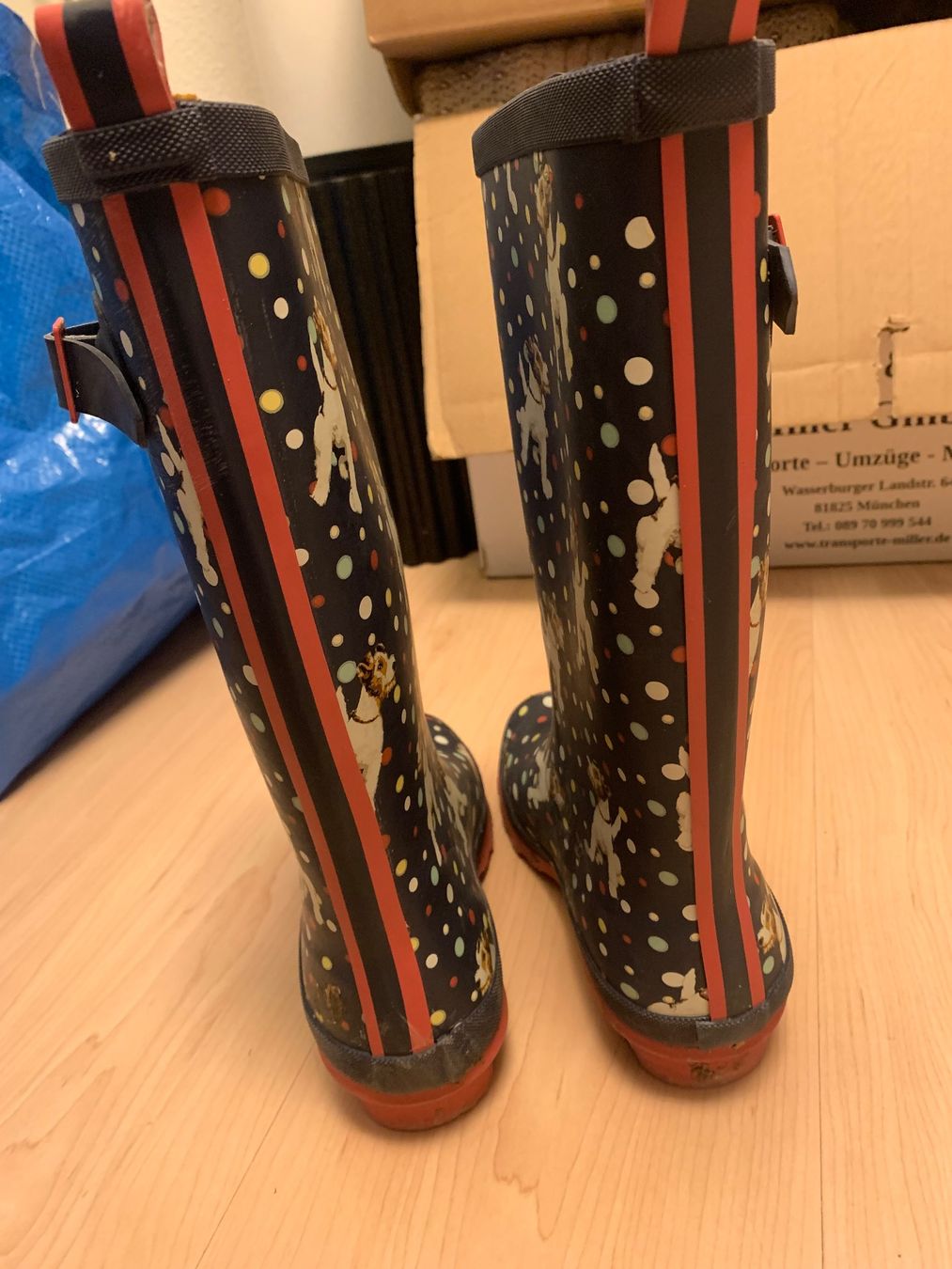 Scarpe da donna: Gummistiefel, Gr. 37 Hunde Muster – Usato da Ettingen venduto da evs_6w9m 5