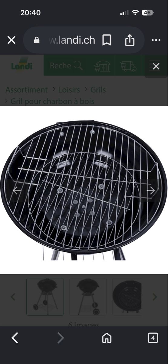 Griglie: Holzkohle Kugel Grill – Usato da Pfyn venduto da Nathalie71 1
