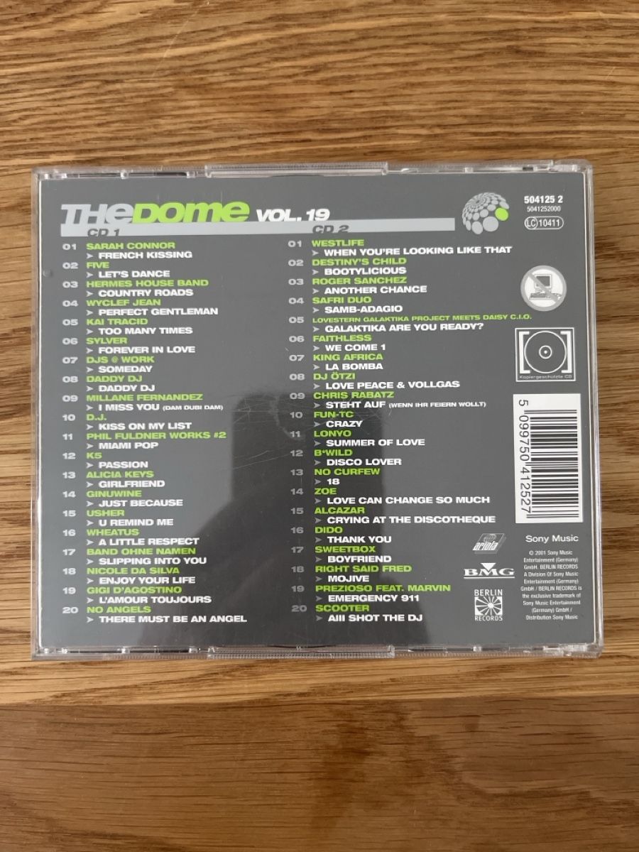 CDs: The Dome Vol. 19, Doppel CD – Gebraucht aus Sursee von abcdxyz 1