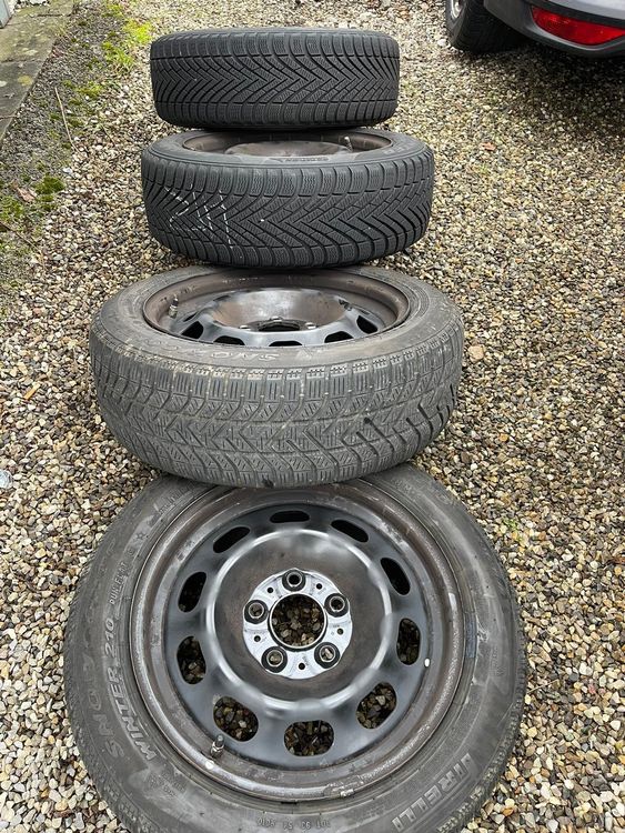 BMW Kompletträder Winter 195/55R16 91H M+S / 195/55R16 87H (Gebraucht ...