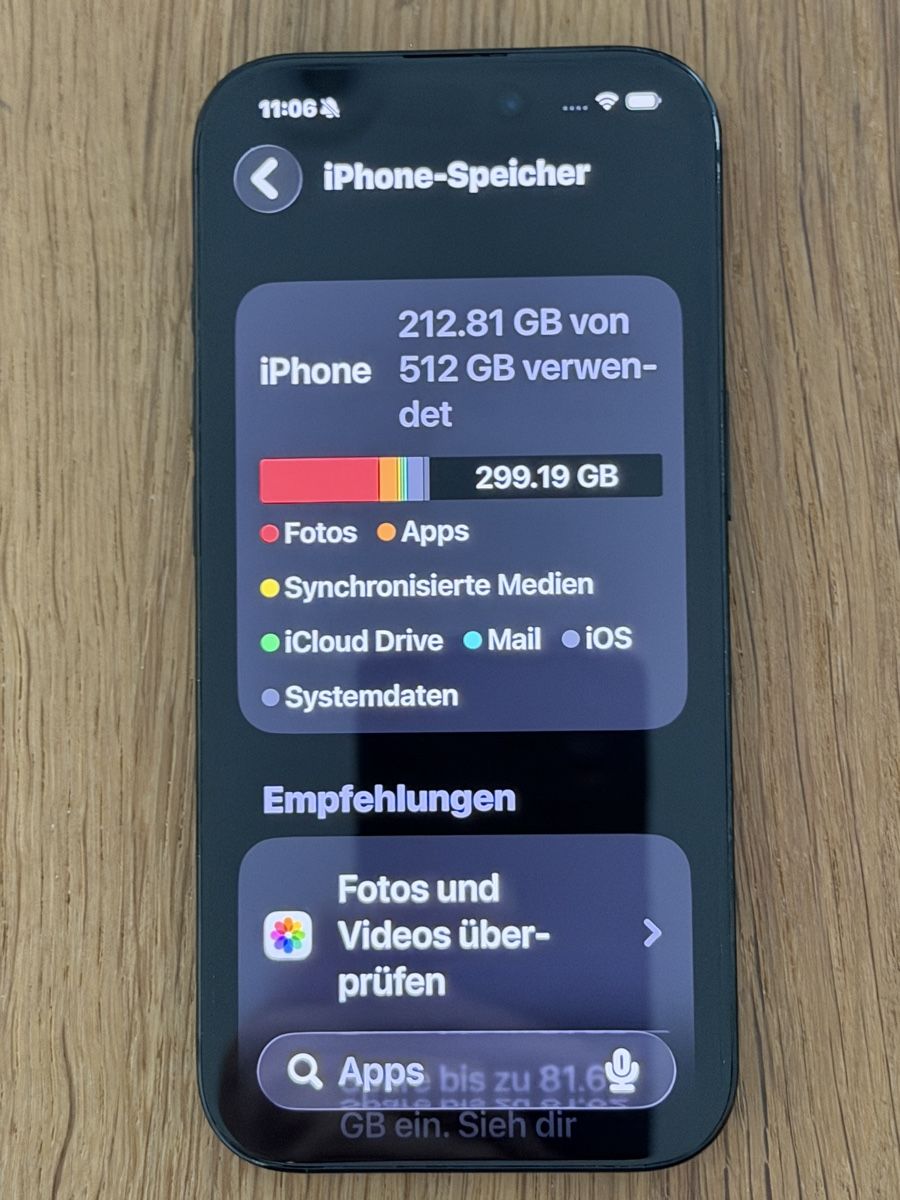 Apple Handys / Smartphones: iPhone 16 Pro 512 GB, 98% Akku – Neu (gemäss Beschreibung) aus Widnau von Ronny55 7
