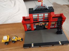 Lego Set 4556 Güter-Bahnhof