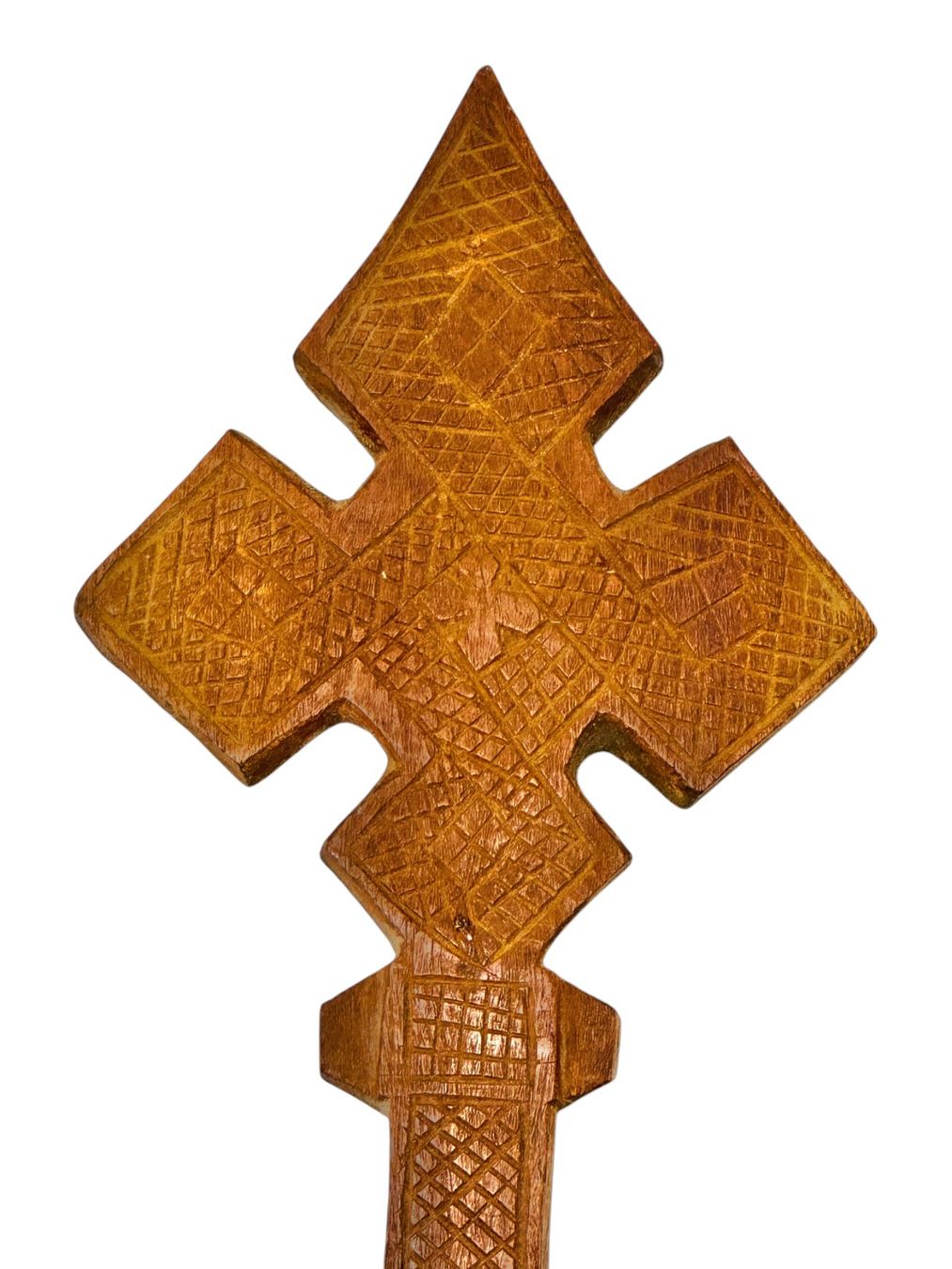 Skulpturen & Statuen: Croix copte éthiopienne antique palissandre sculptée main – Gebraucht aus Morges von deco.vintage 9