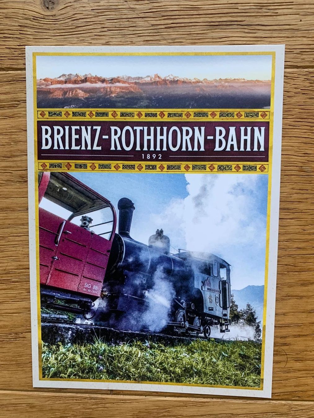 Cartoline postali: 3 er Set Postkarten Brienz Rothorn Bahn – Usato da Grossdietwil venduto da fab_8bdy 3