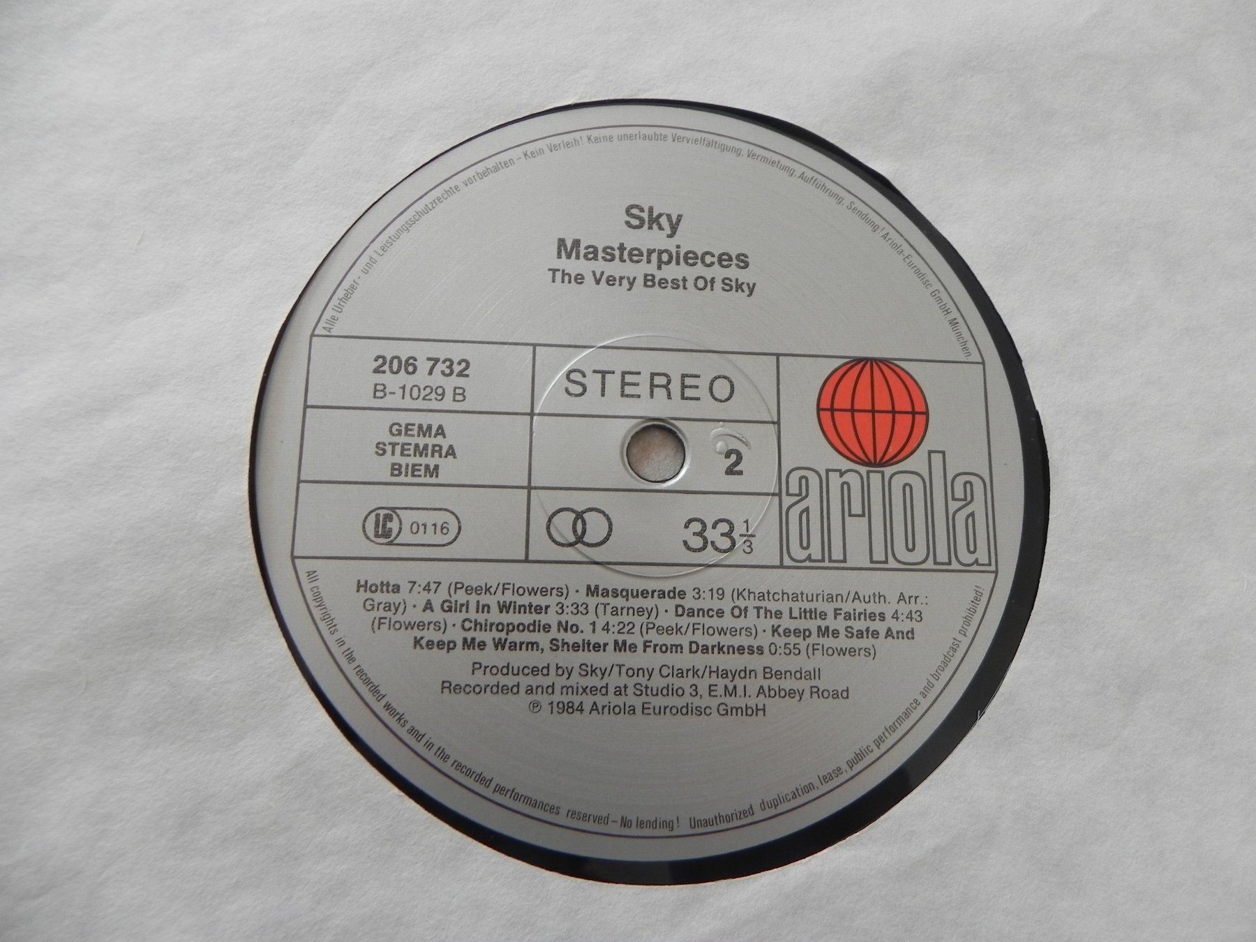 Dischi in vinile: LP brit. Prog. Rock Sky The very Best – Usato da Siebnen venduto da krimsie 4