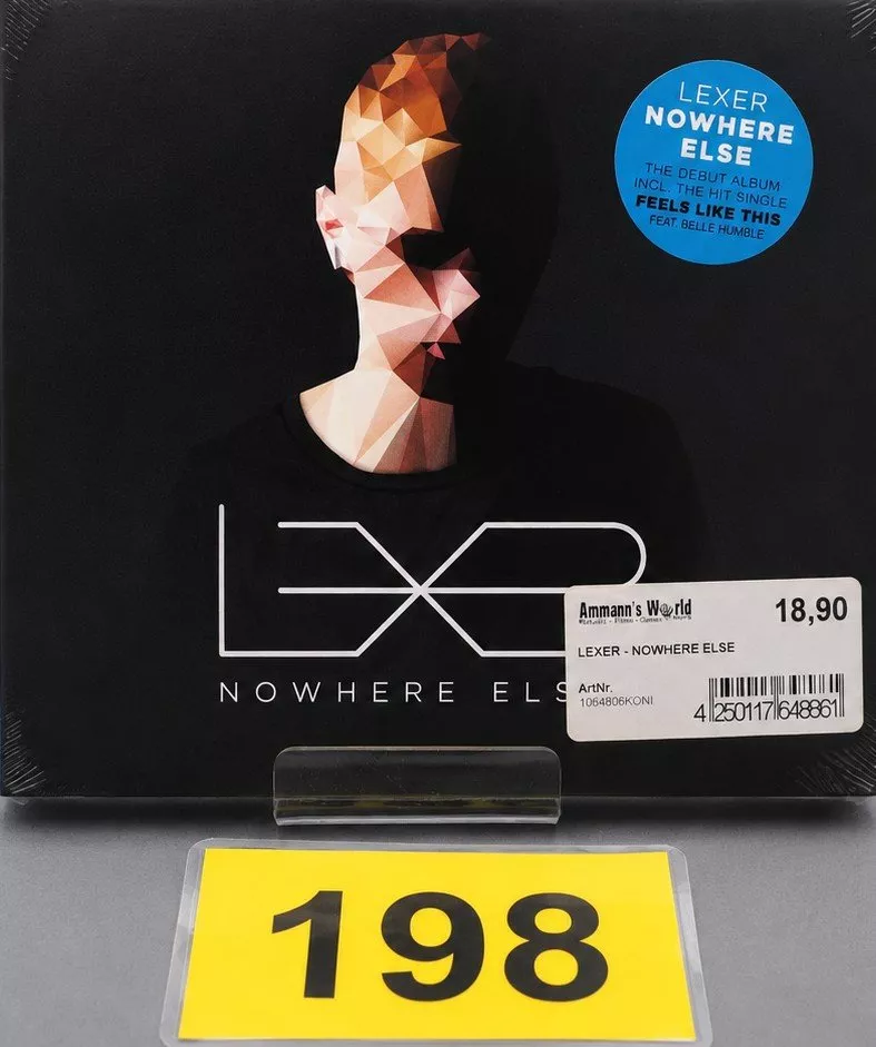 CD: CD Lexer "Nowhere Else", Nr. 198 – Nuovo e nell'imballaggio originale da Kottwil venduto da Crazyrolf