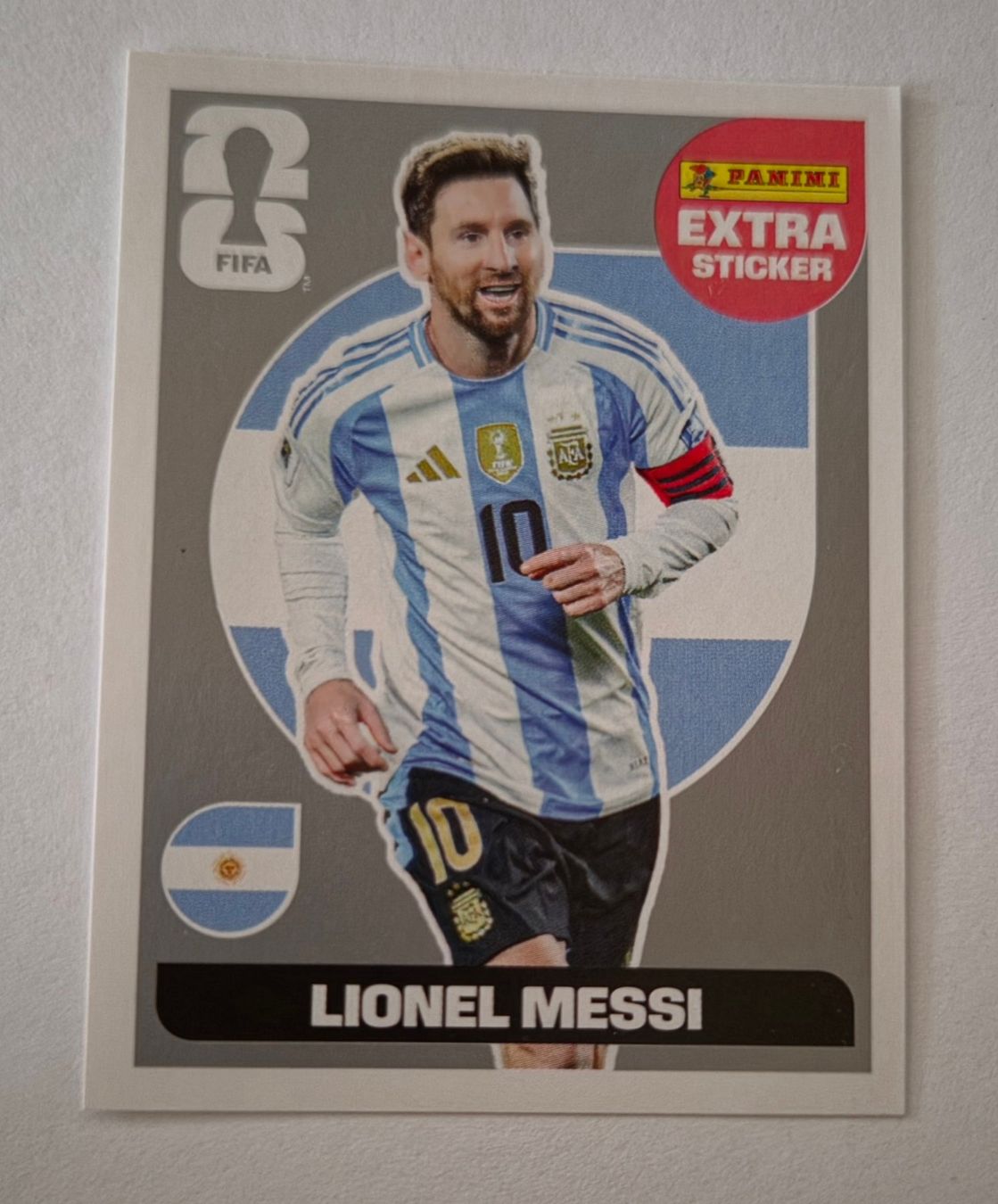 Panini Carte collezionabili: Messi Extra Sticker Panini silber – Nuovo (secondo la descrizione) da Aarberg venduto da NA93