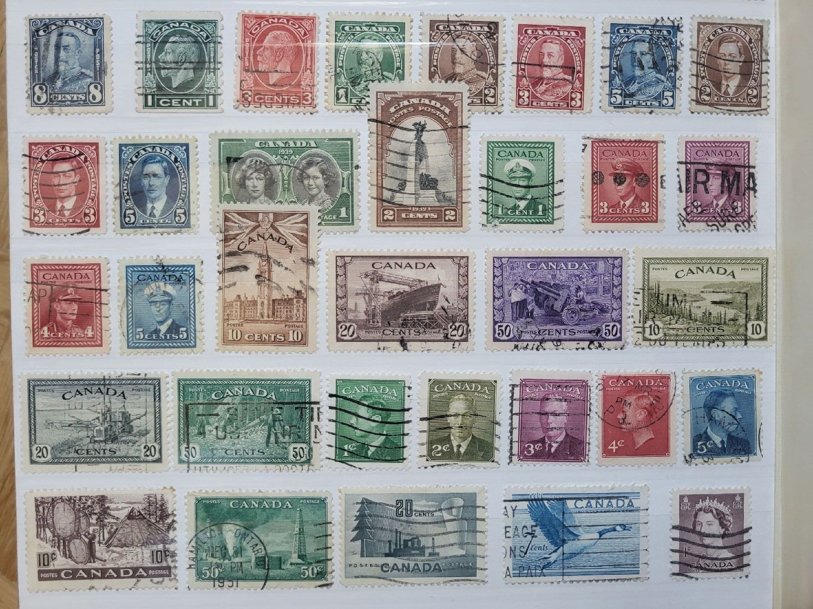 Tutti i francobolli: Kleinlot Kanada ab 1859-64 – Usato da stäfa venduto da brandy66 5