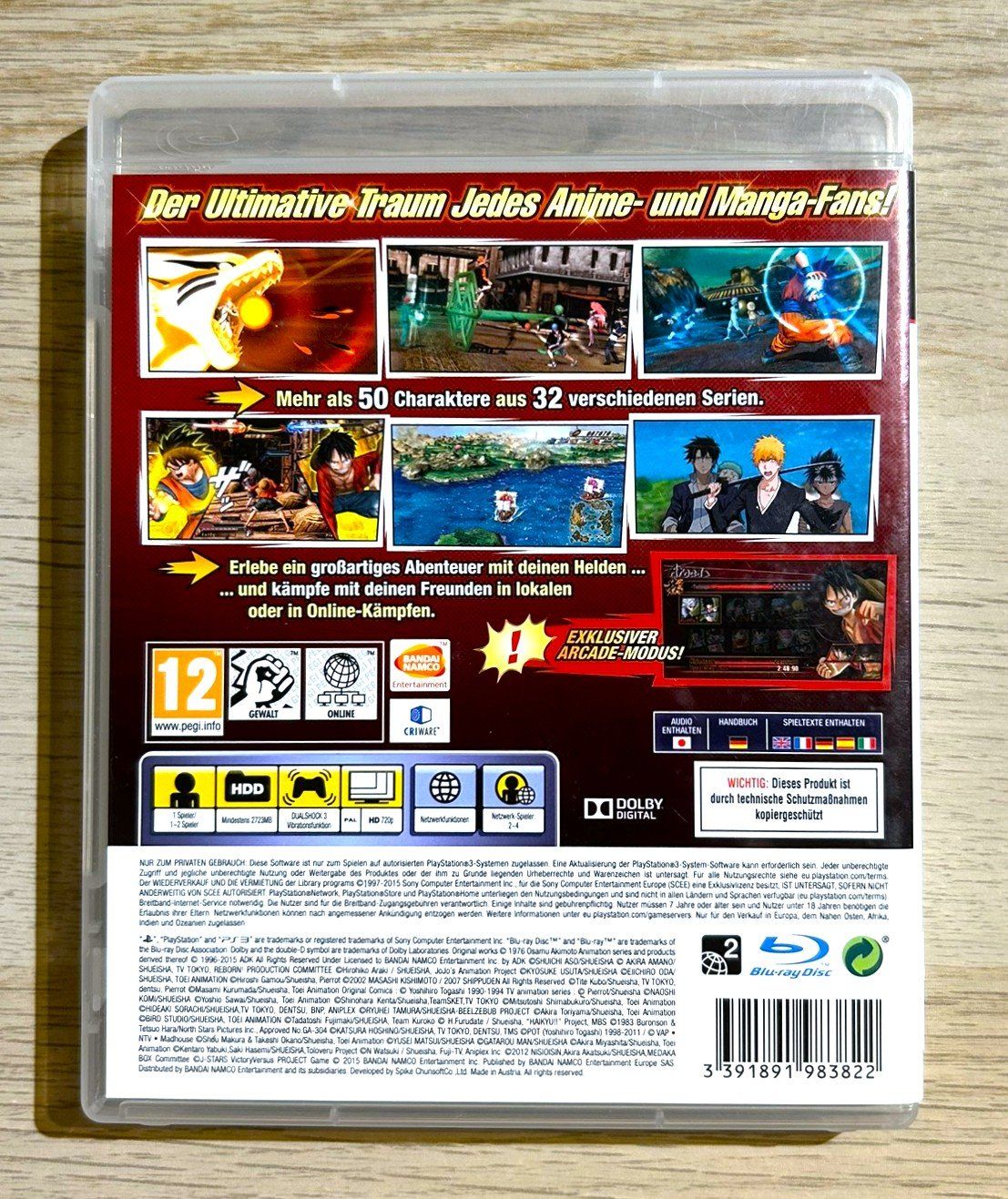 Bandai Spiele: J-Stars Victory VS+ PS3 – Gebraucht aus St. Gallen von Alpine.Arcade 1