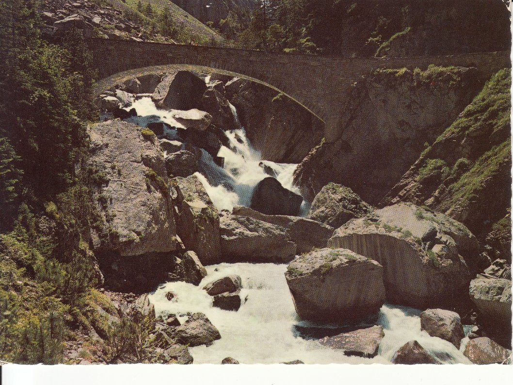 Cartoline postali: Kandersteg Klusenbrücke 1988 – Usato da Bürglen TG venduto da StampGraf