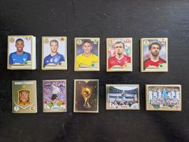 Diverse Panini WM2018 Russland Stickers (ca. 220 Stk.)