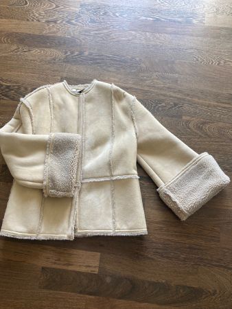 Lederjacke aus Shearling von KRIZIA
