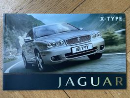 JAGUAR X-TYPE 2008 MY 2009 Prospekt brochure CH-Ausgabe dt.