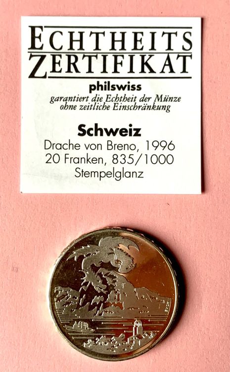 Chinesische Glücksmünze – Drache & Phönix, Goldfarben, 45 Mm, Sammlerstück