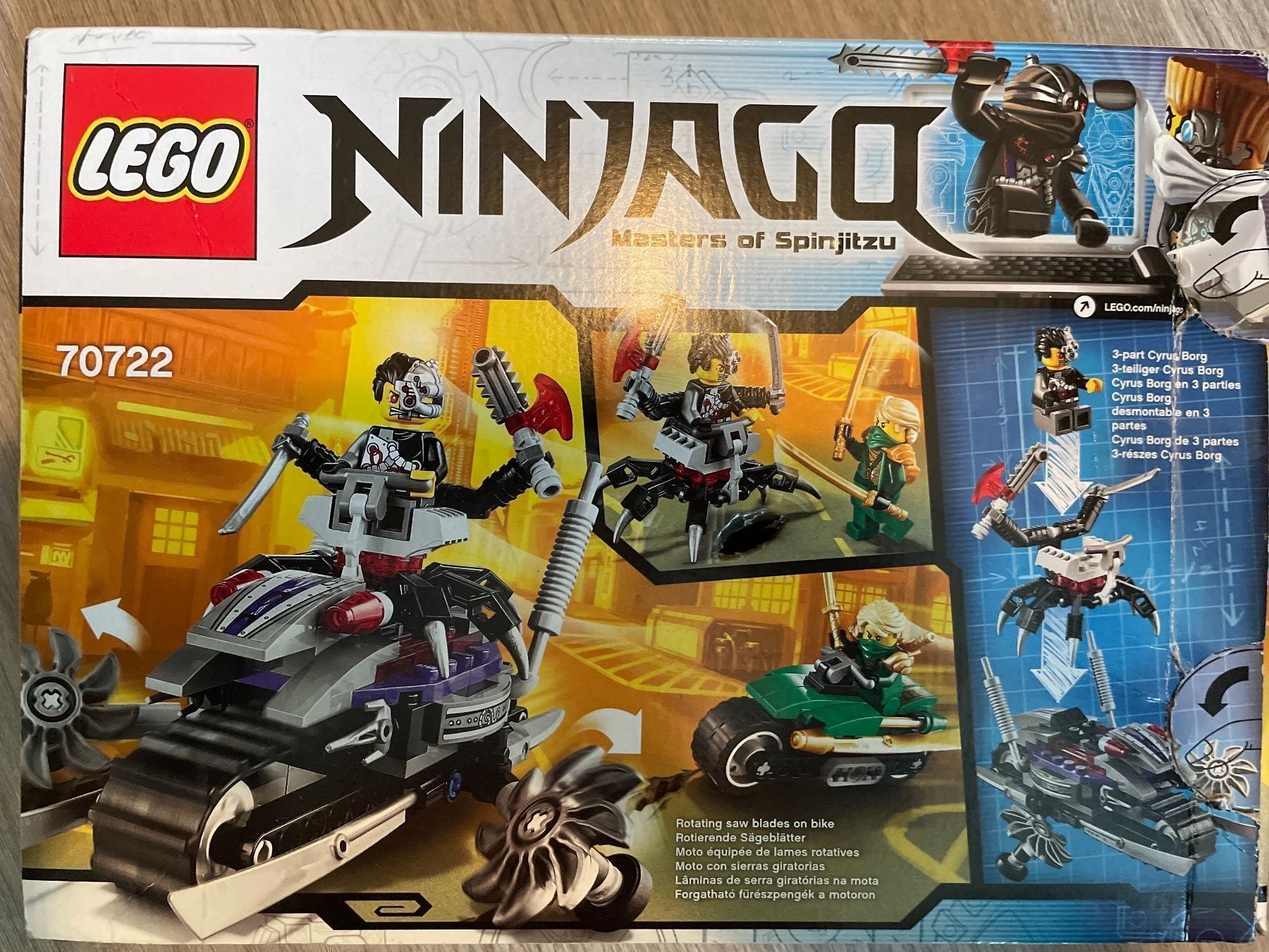 Lego Kit di costruzioni: LEGO Ninjago 70722 – Usato da Kradolf venduto da dafizh 1