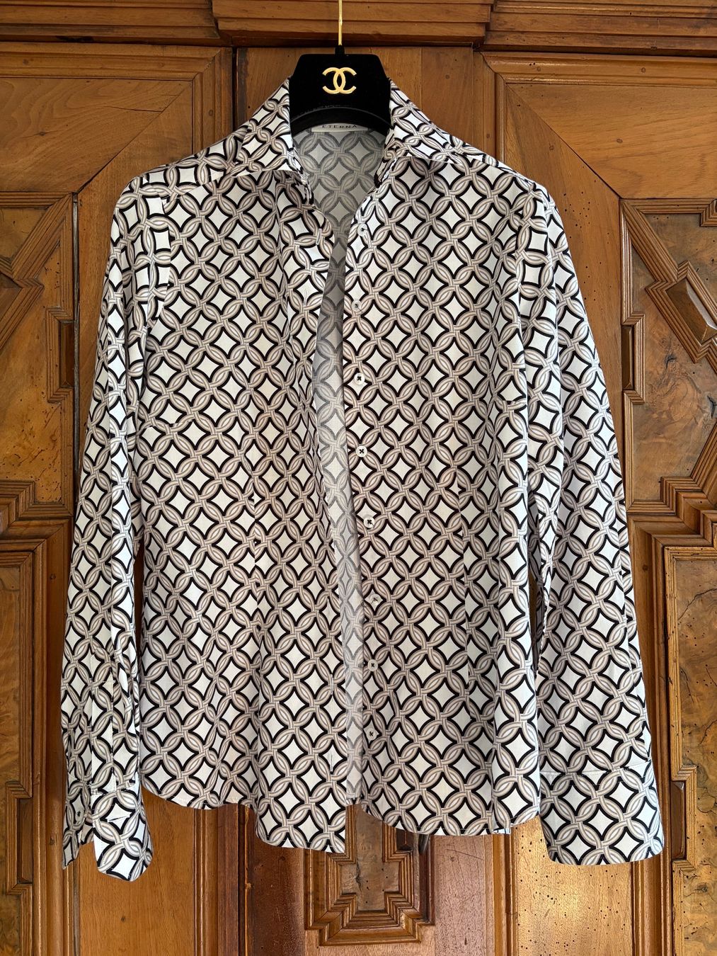 Eterna Camicette: ETERNA Bluse Gr. 34 DE  NEU Material: 100 % Baumwolle – Nuovo (secondo la descrizione) da Interlaken venduto da Bona55 6