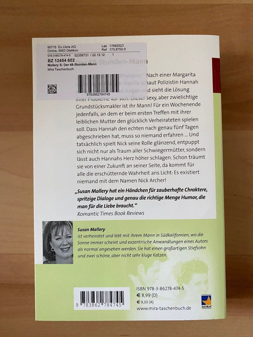 Libri: Susan Mallery - Der 48 Stunden Mann – Nuovo (secondo la descrizione) da Eschenbach SG venduto da Sums 1