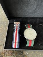 Herrenuhr mit zwei Armbändern