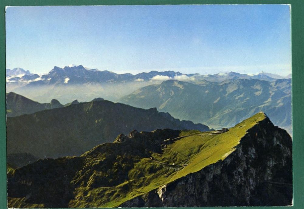 Les Rochers-de-Naye sur Montreux,Dents du Midi, Mont-Blanc | Kaufen auf ...