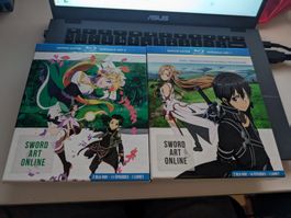 Sword Art Online Arc 1 + 2 Edition Saphir Blu Ray DVD Anime