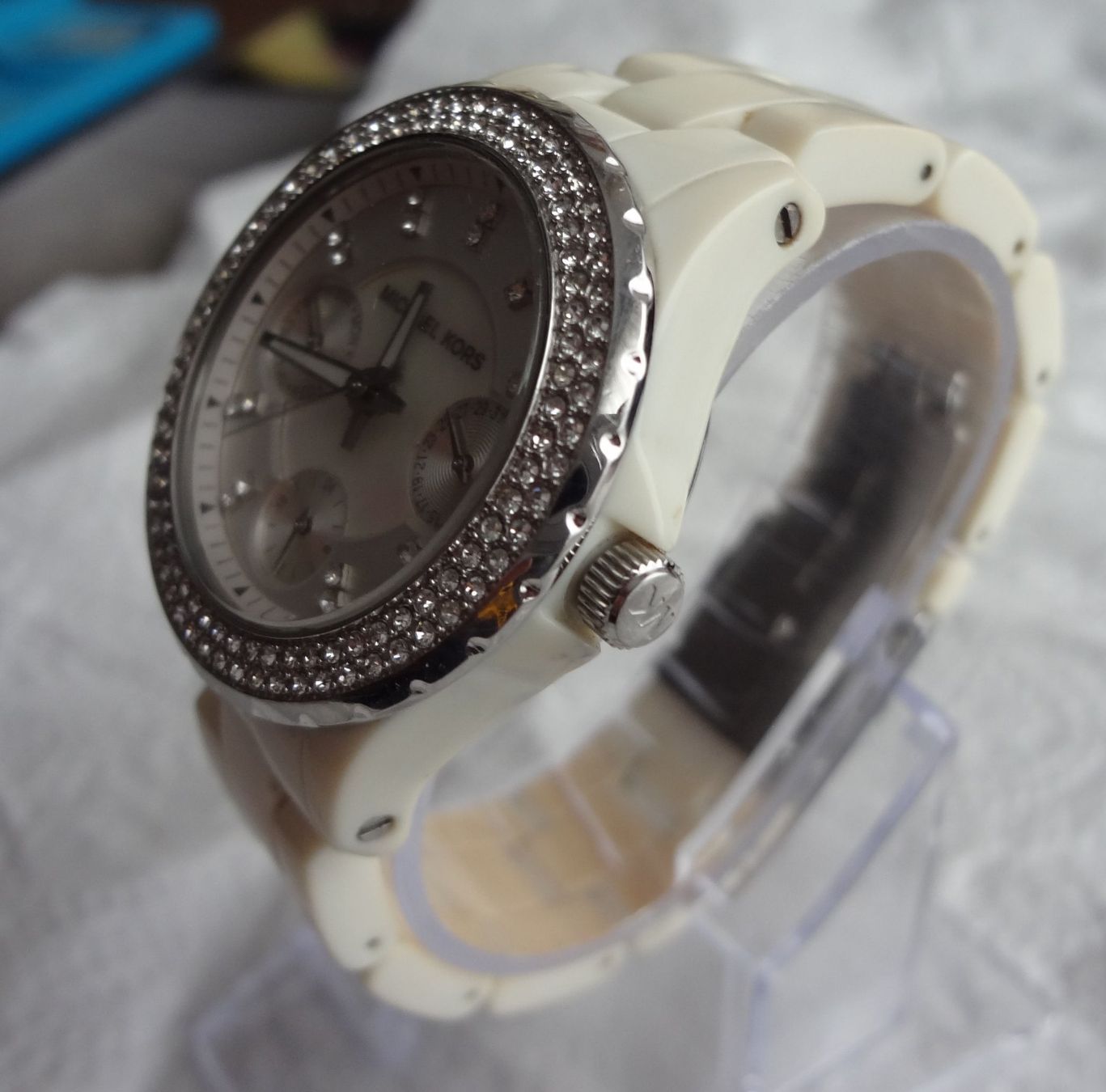 Michael Kors Orologi: Michael KorsMadison White/Plastic Ø40 mm – Usato da Thun venduto da trix1059 4