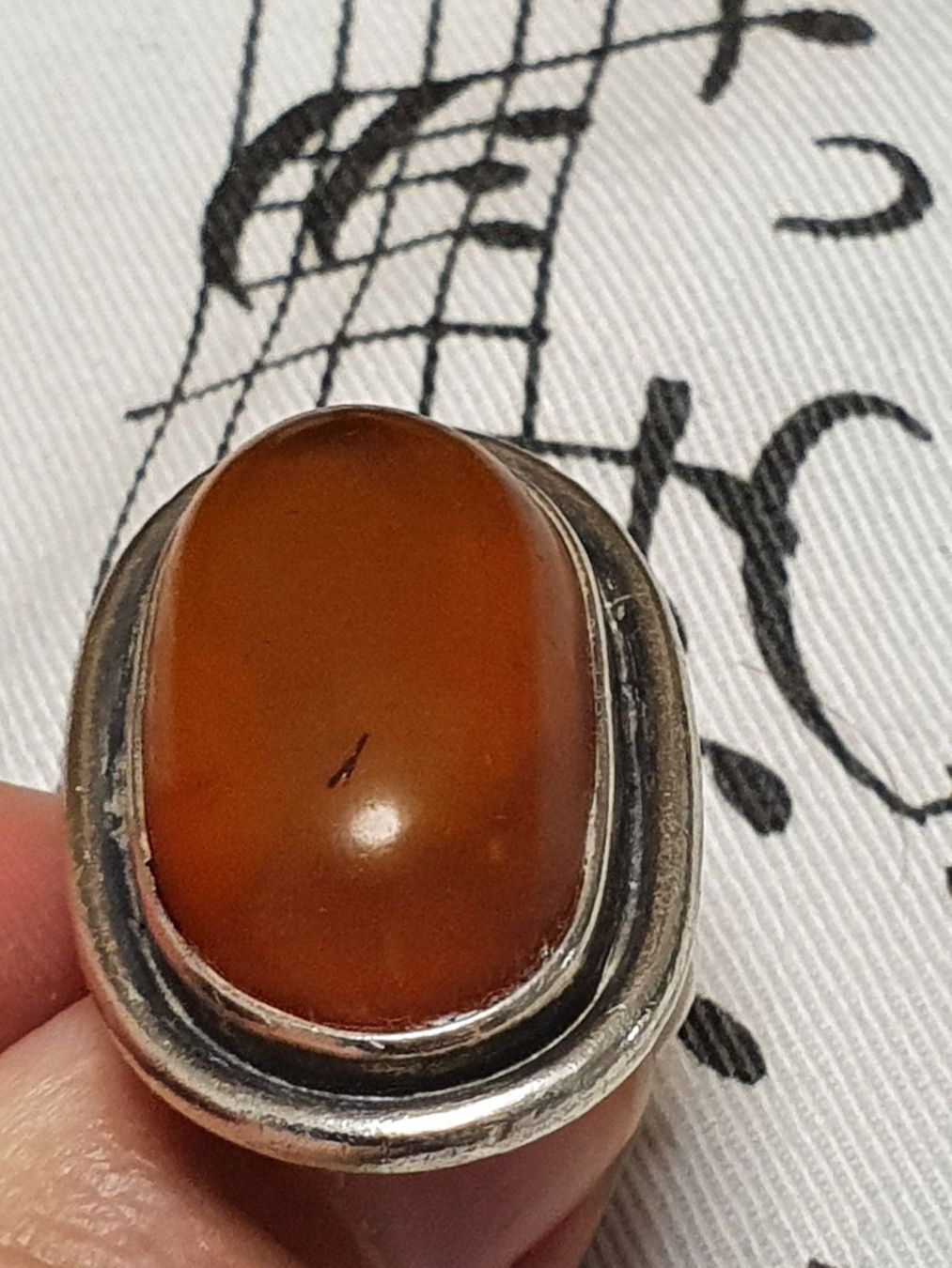 Anelli: OPULENTER, PHÄNOMENALER ART-DÉCO AMBER-- – Usato da Wohlen AG venduto da palmsprings 9
