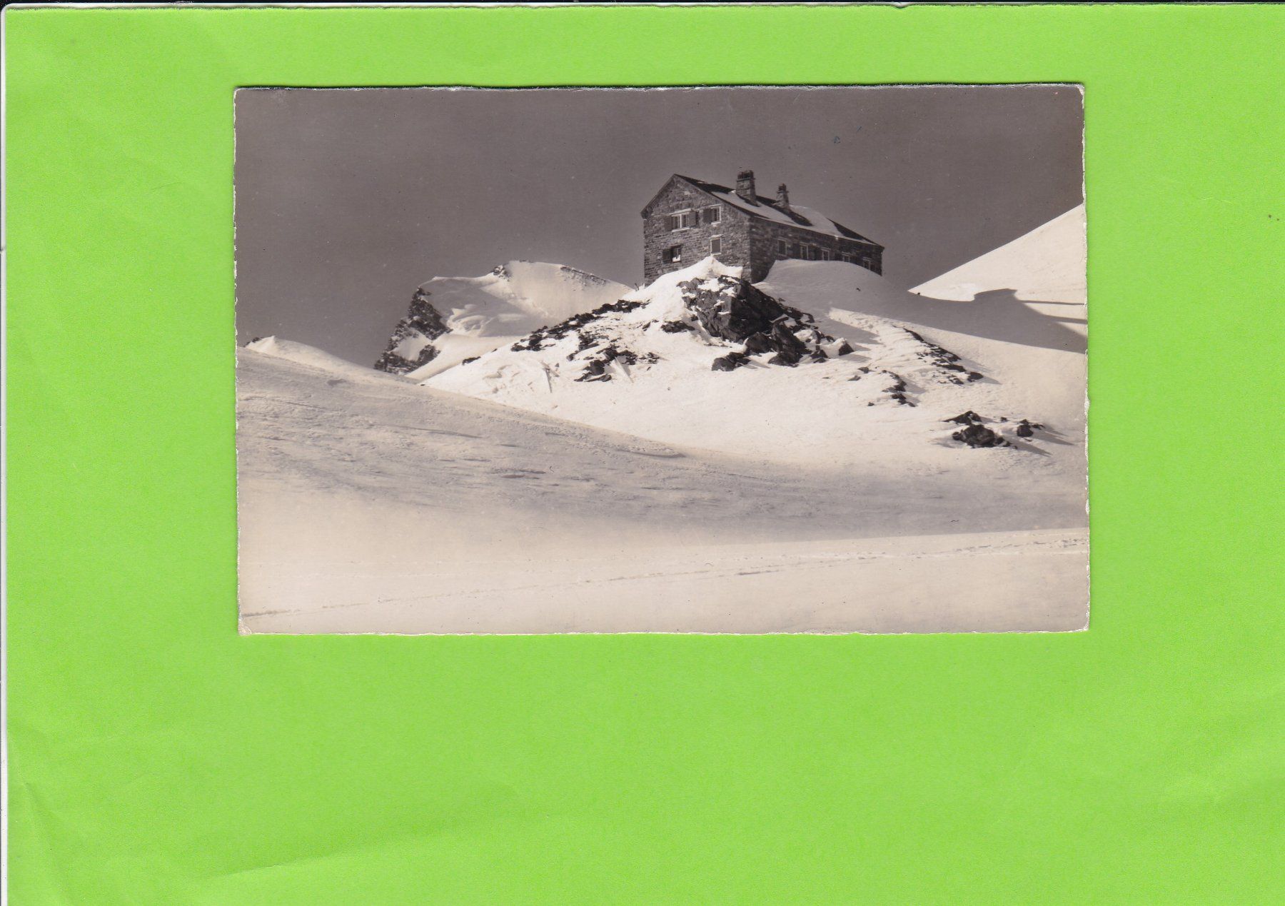 Cartoline postali: 15270 Saas-Fee, Britanniahütte – Usato da St. Peterzell venduto da neckertal