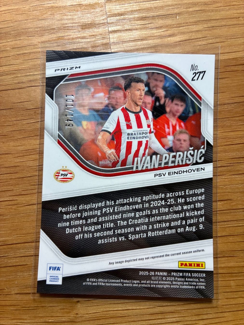 Topps Carte collezionabili: Panini Prizm Ivan Perisic /149 – Usato da Wangenried venduto da Garagara 1