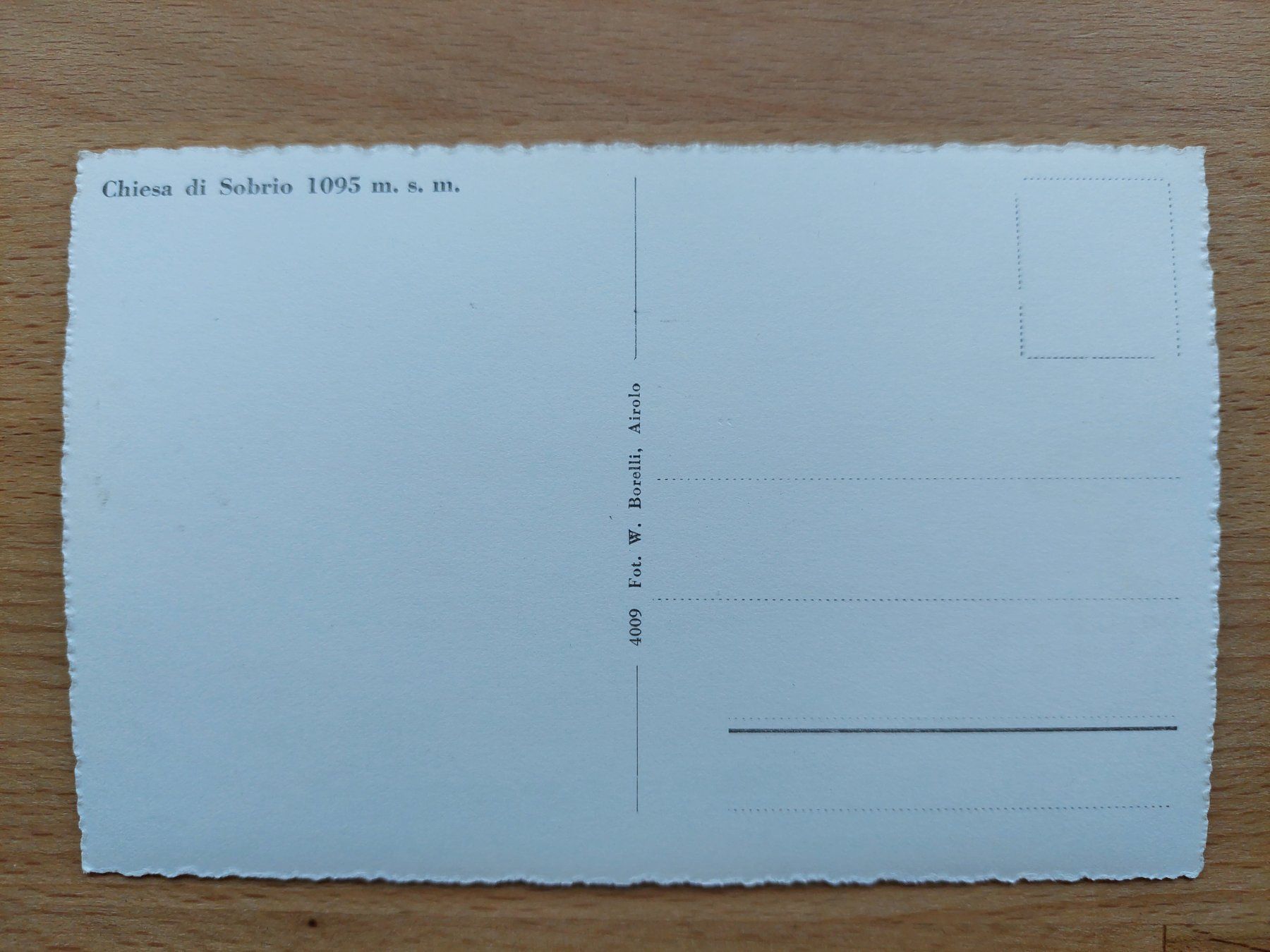 Cartoline postali: AK Chiesa di Sobrio – Usato da Obfelden venduto da Foto_Bild_Kunst_Buch 1