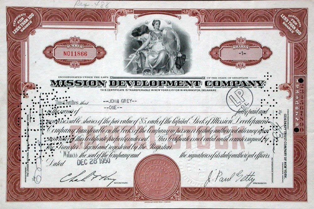 Mission Development Company - 1954 (Gebraucht) in Solothurn für CHF 1 ...