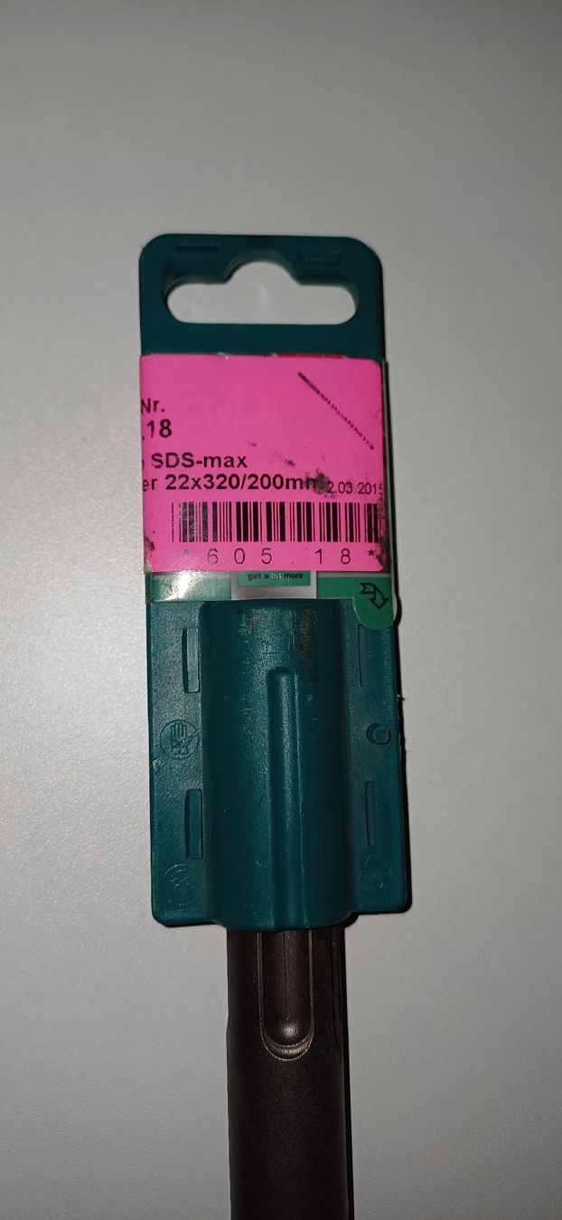 Tutti gli attrezzi: Hammerbohrer SDS-max 22x320/200mm NEU – Nuovo e nell'imballaggio originale da Au TG venduto da aatec_105 2