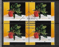 B1410 - Suisse-Lichtenstein B4 1er jour