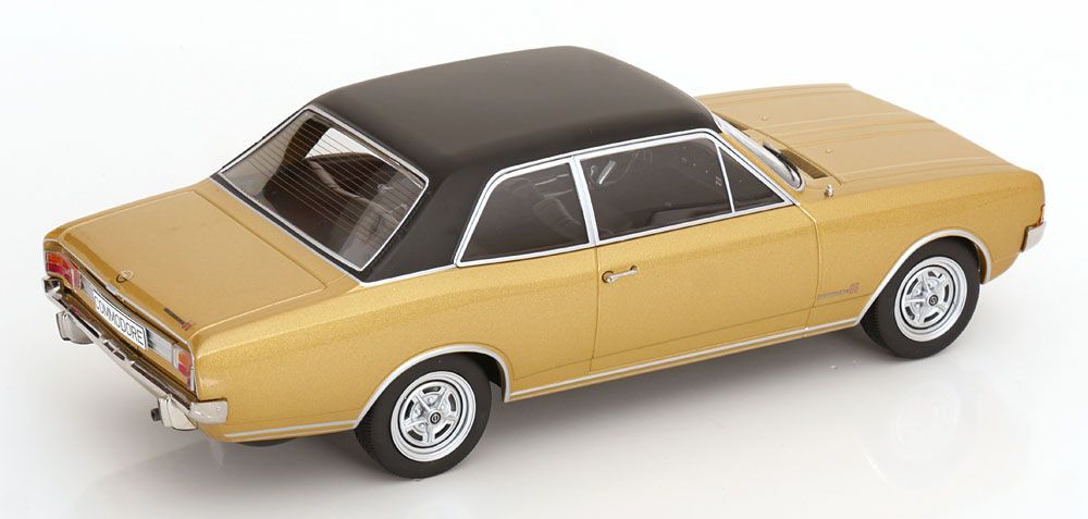Opel Modellautos: OPEL COMMODORE A HELLGOLD/SCHWARZ 1:18 MCG – Neu und originalverpackt aus Suhr von Moebelsiralfred 1