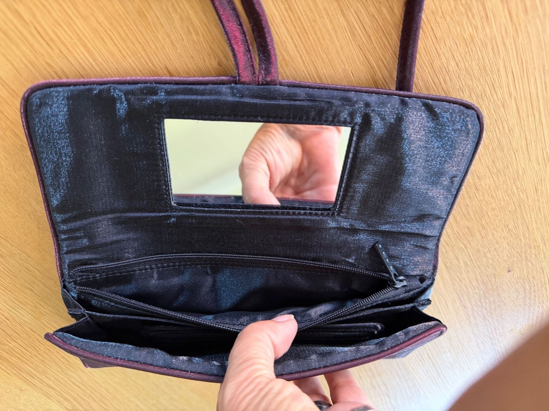 Taschen für Damen: Edle Abendtasche Samt von Swarovski – Neu (gemäss Beschreibung) aus Henggart von Mlehmann 3