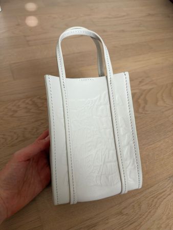 Weisse Handtasche, Top Zustand, Mini Bag, Sommer 45