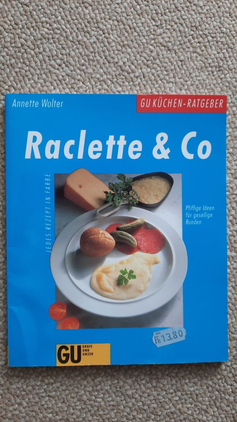 Libri: Kochbuch zu Raclette – Usato da Niederteufen venduto da Buecherwurm_70