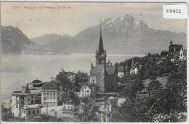 Weggis mit Pilatus