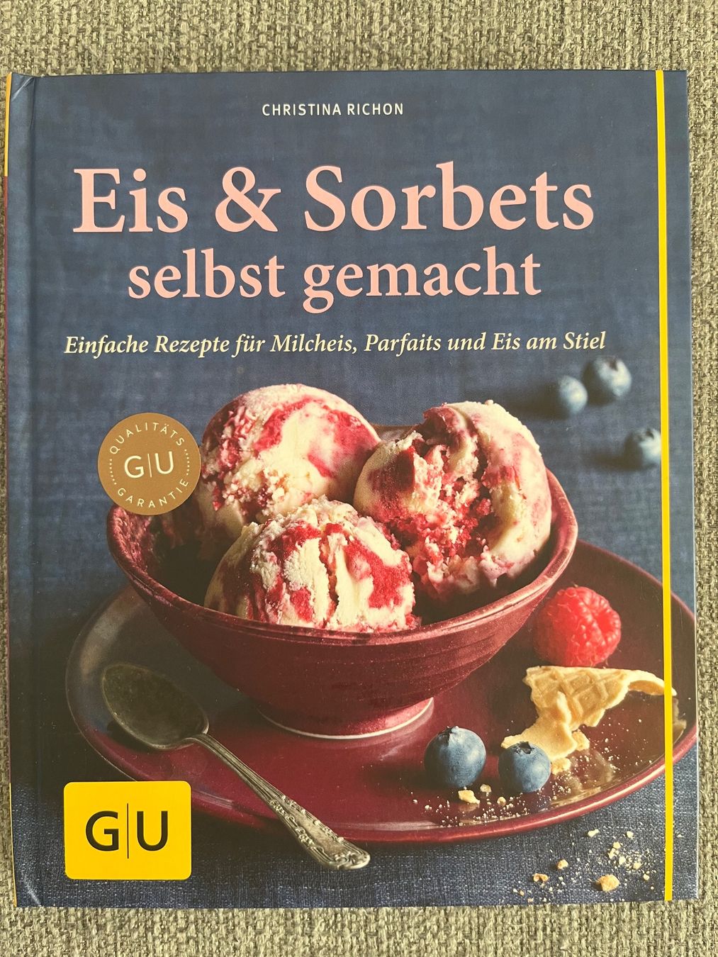 Libri: Kochbuch Eis & Sorbets selbst gemacht – Nuovo (secondo la descrizione) da Baden venduto da Highlight1
